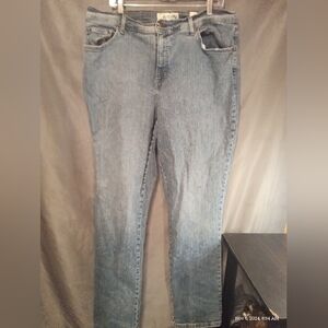 Faded Glory classic plus size stretch blue jeans